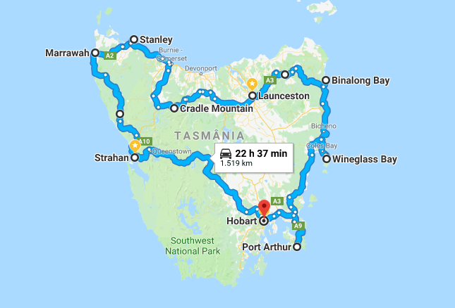 Tasmania Road Trip
